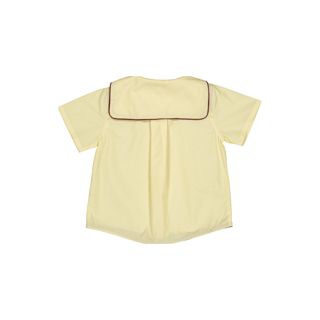 Chemise Milton - Rayures jaunes