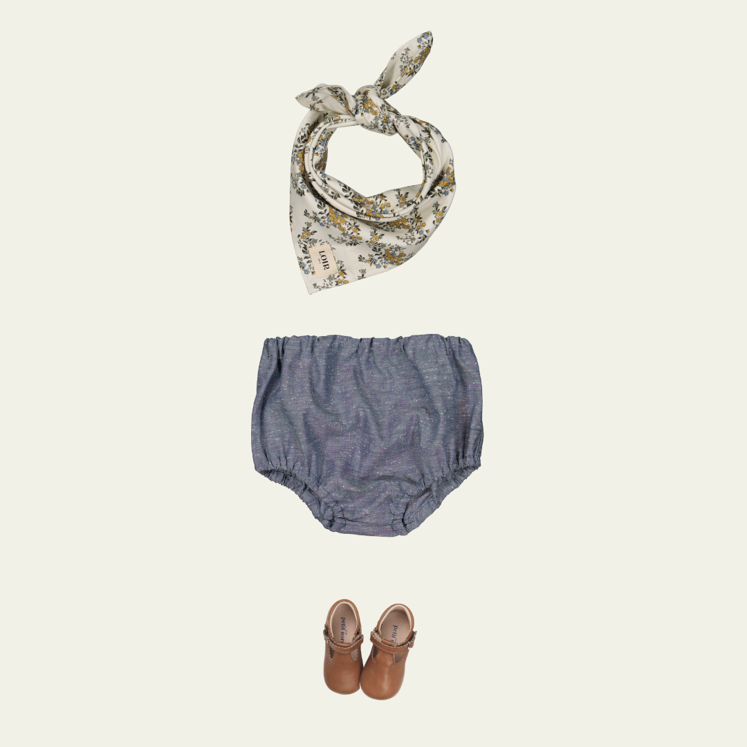 Bloomer ALICE - chambray bleu