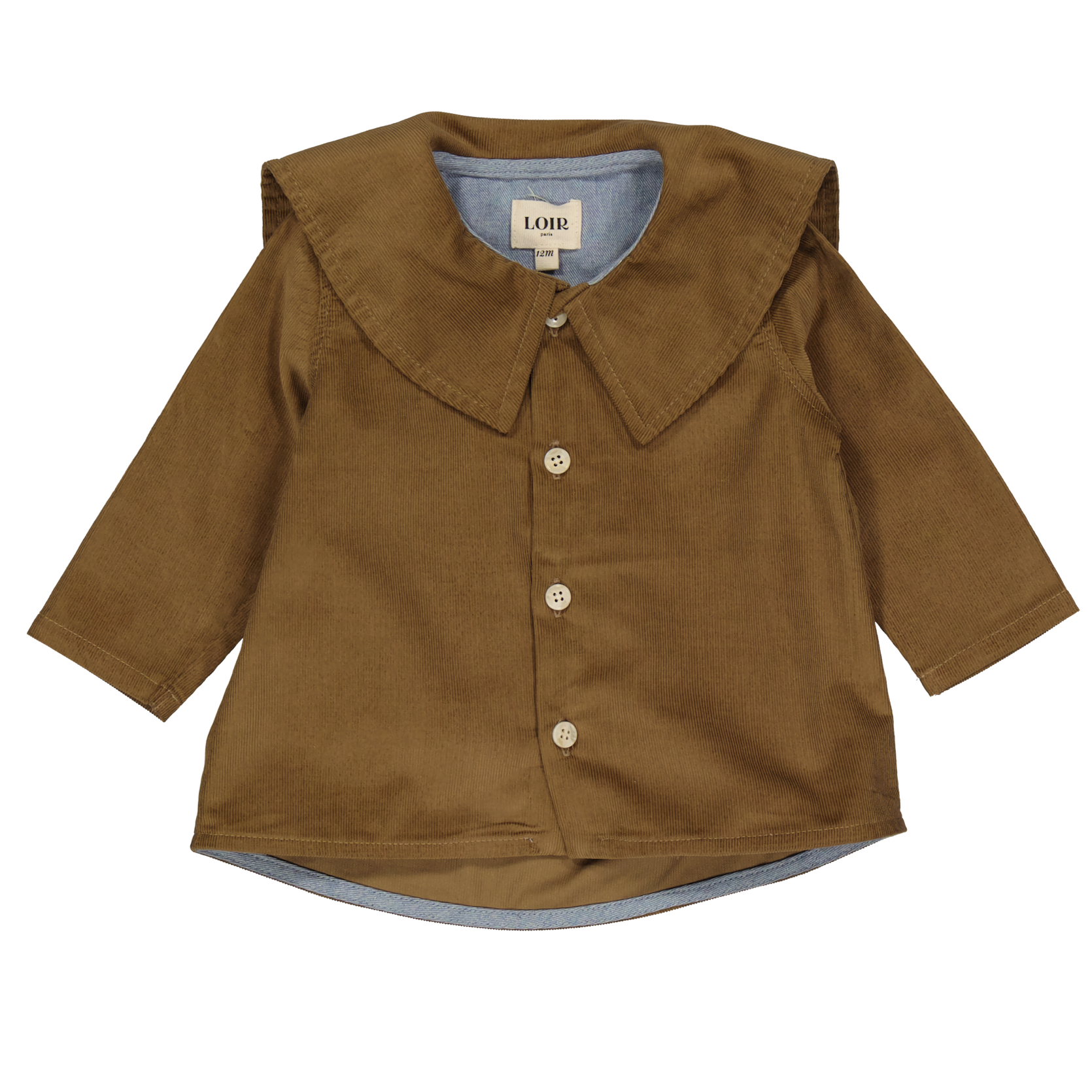 Chemise LORETTE - Velours brun